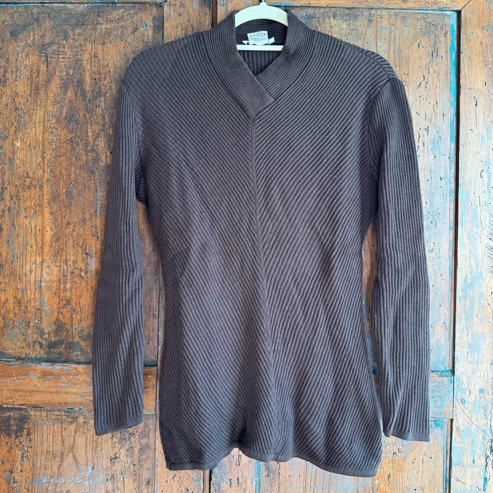 Celine Wool V-Neck Sweater